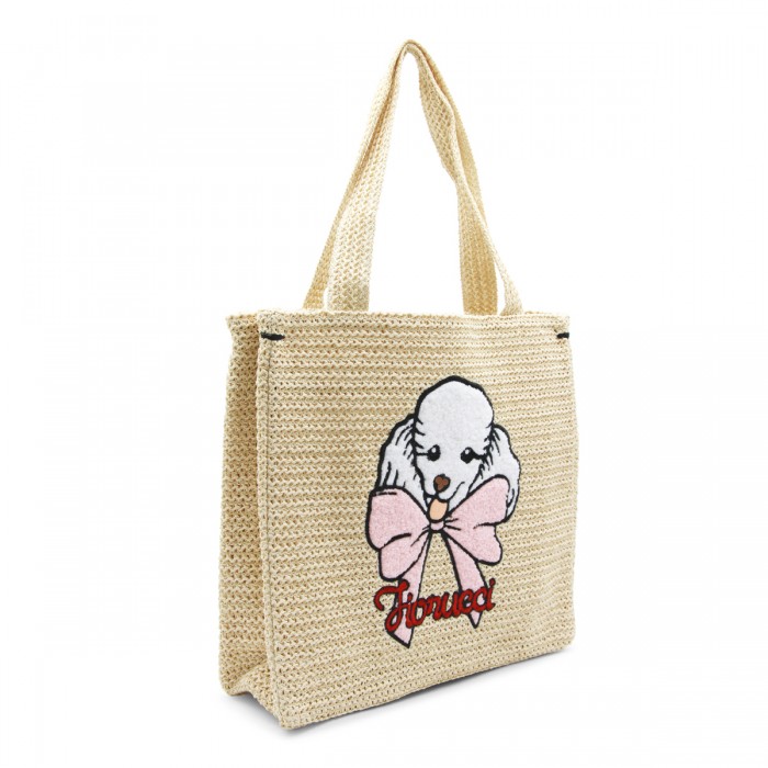 BEIGE COTTON TOTE 2