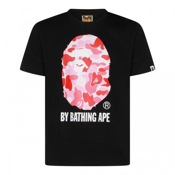 BLACK COTTON T-SHIRT