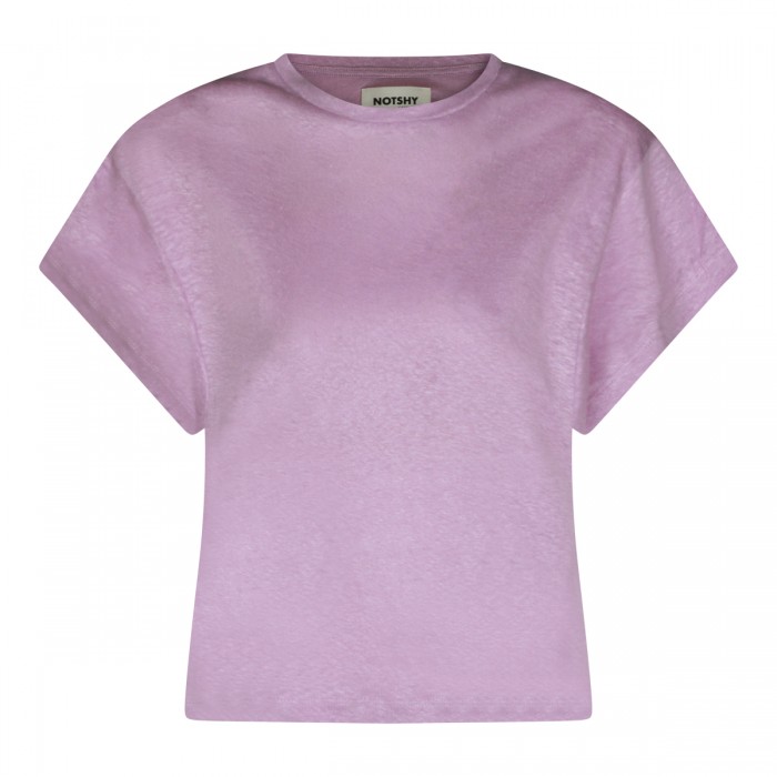 LILAC LINEN T-SHIRT