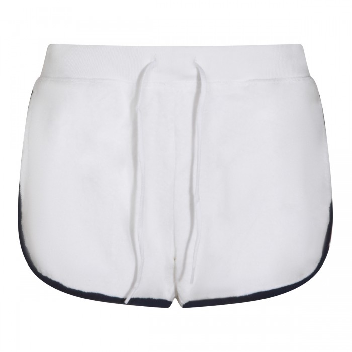 WHITE COTTON SHORTS