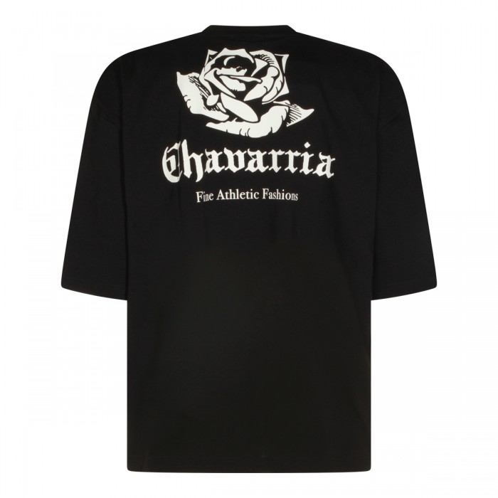 BLACK COTTON T-SHIRT 2