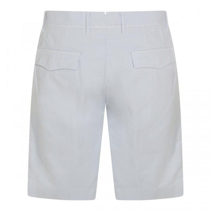 LIGHT BLUE COTTON SHORTS 2