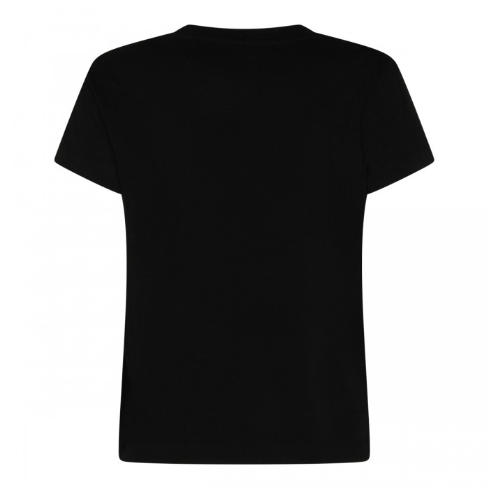 BLACK COTTON T-SHIRT 2