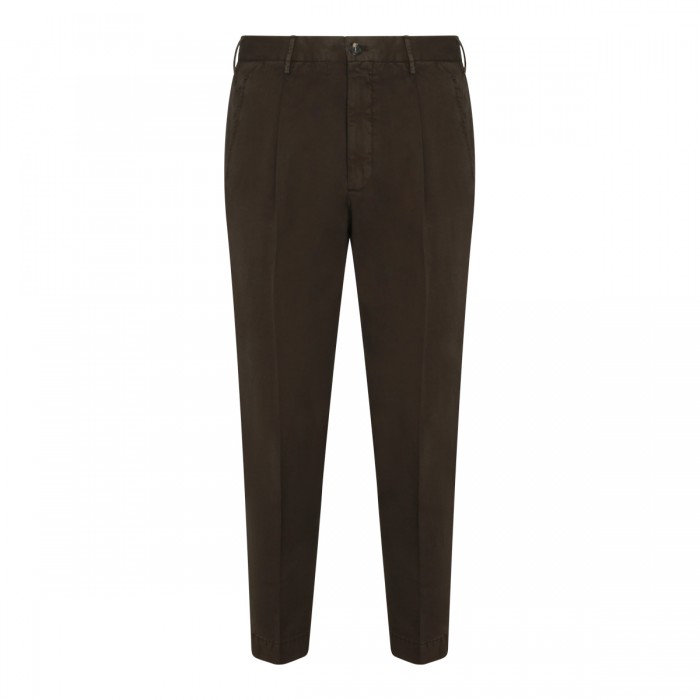 DARK BROWN COTTON PANT