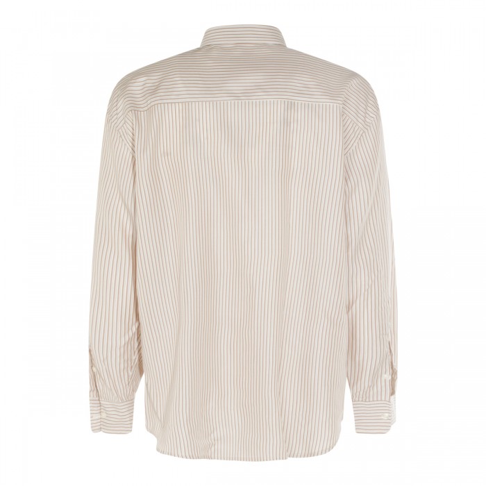 BEIGE AND WHITE SHIRT 2