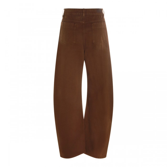 BROWN COTTON PANT 2
