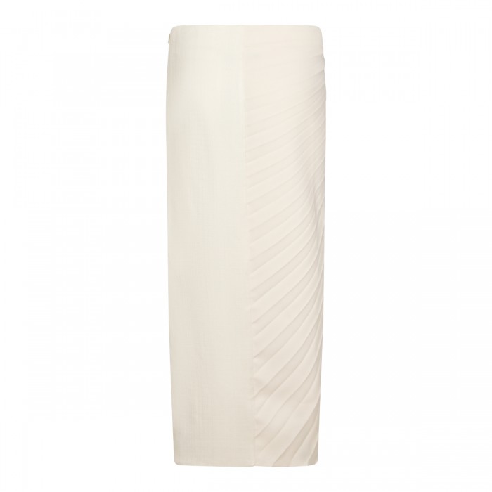 IVORY LONG SKIRT 2