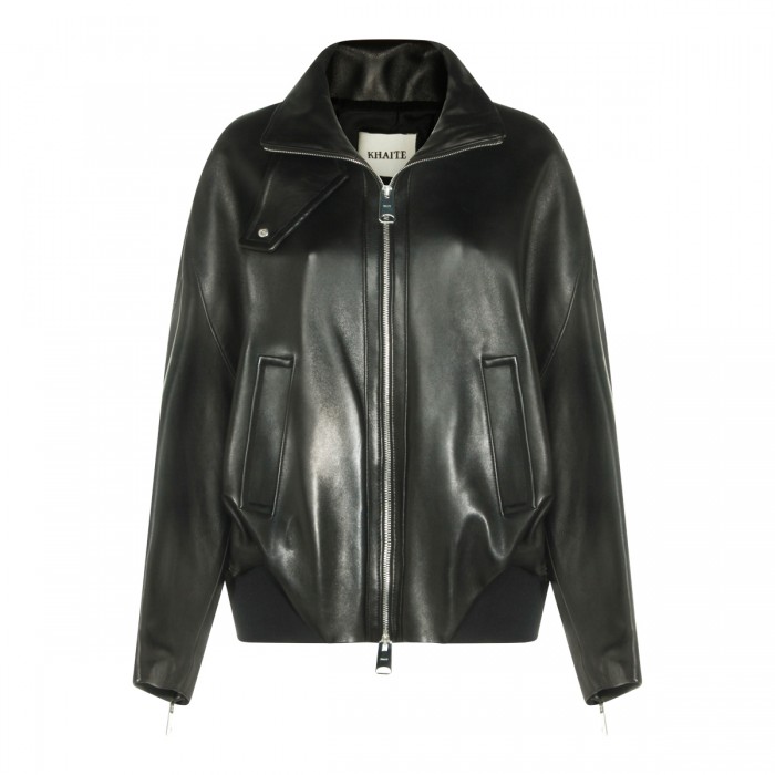 BLACK LEATHER JACKET