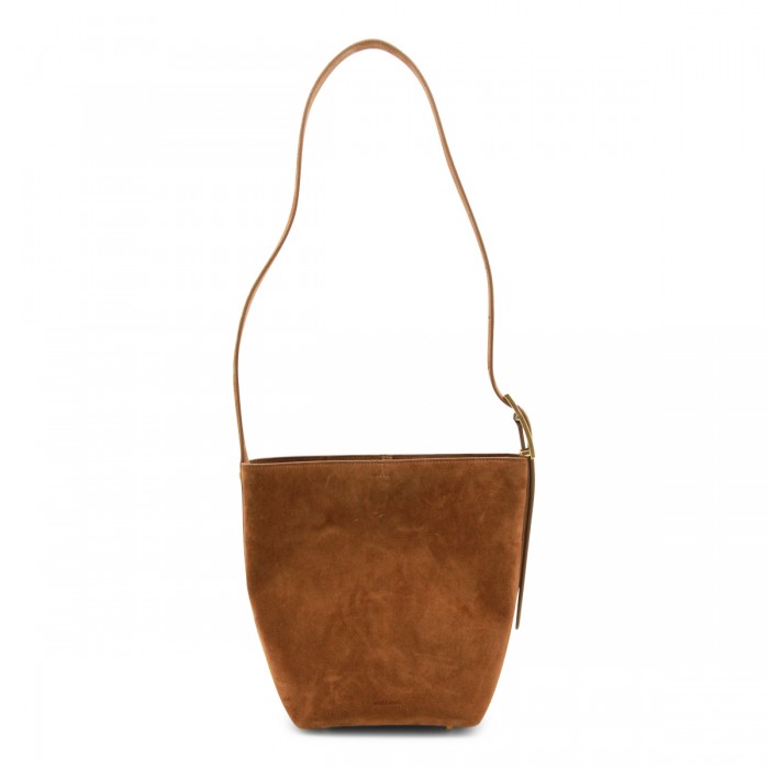 BROWN LEATHER TOTE