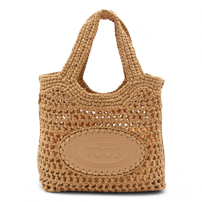 NATURAL RAFFIA TOTES