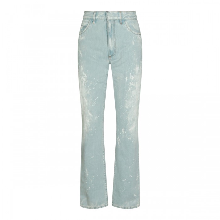 LIGHT BLUE COTTON JEANS