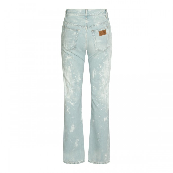 LIGHT BLUE COTTON JEANS 2