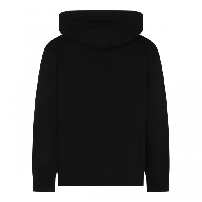 BLACK COTTON SWEATSHIRT 2