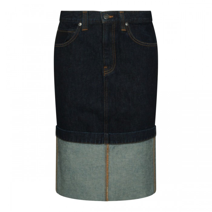 DENIM COTTON SKIRT