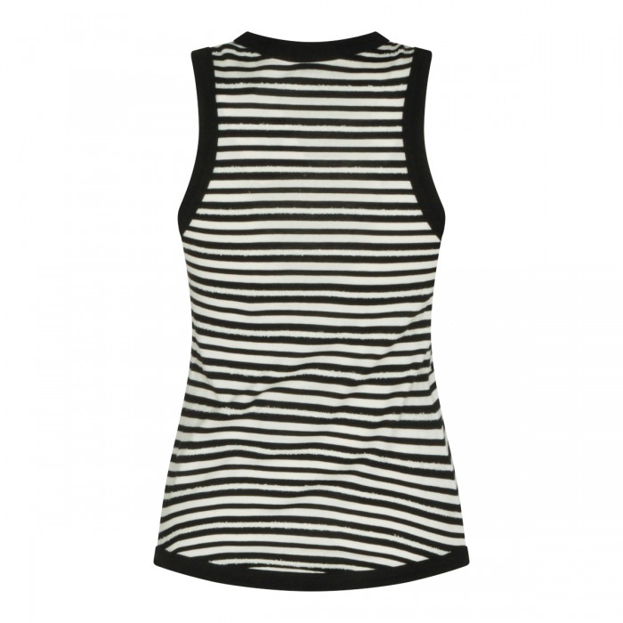 BLACK AND WHITE COTTON TOP 2