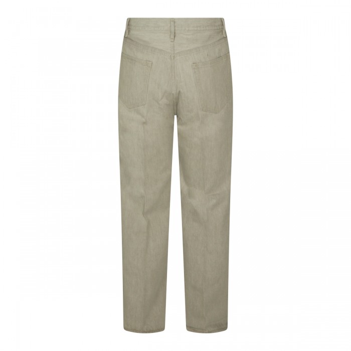 GREY COTTON JEANS 2