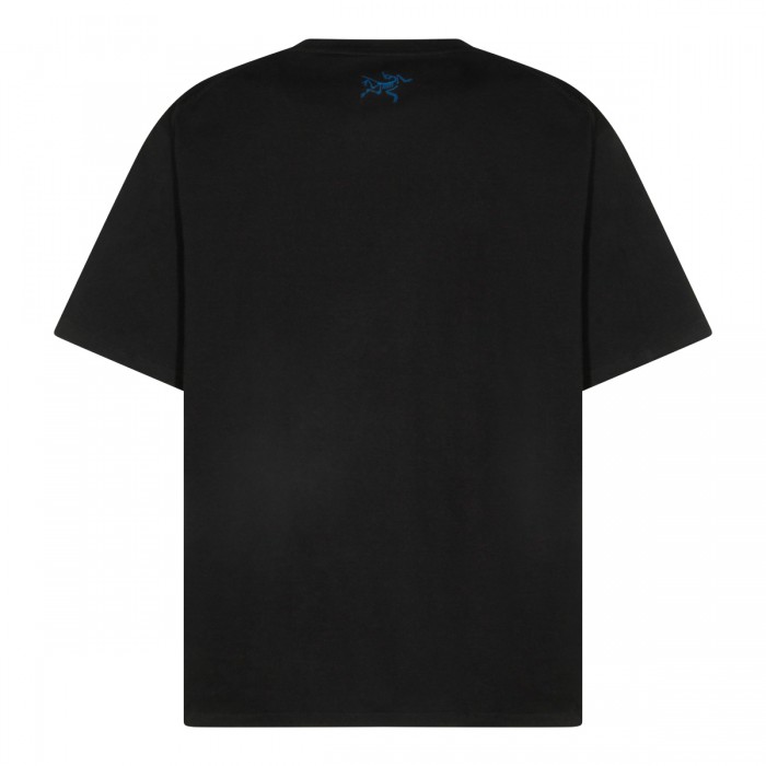 BLACK COTTON T-SHIRT 2