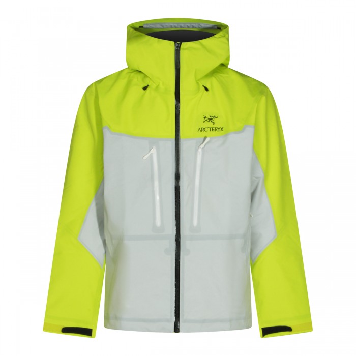 YELLOW AND GREY NYLON...