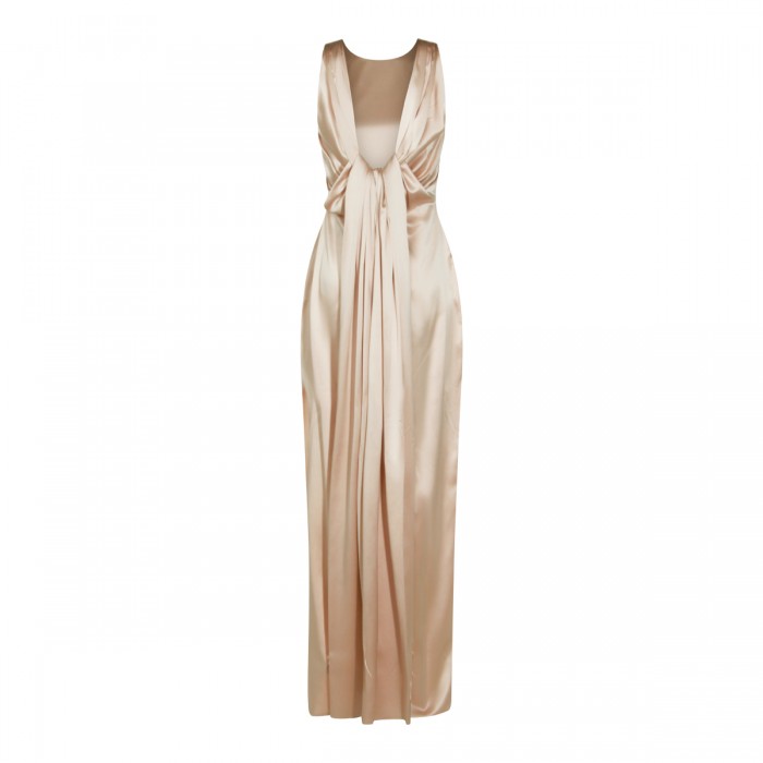 LIGHT PINK SILK DRESS 2