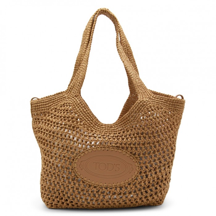 NATURAL RAFFIA TOTES