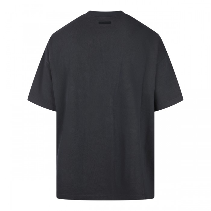 DARK GREY COTTON T-SHIRT 2