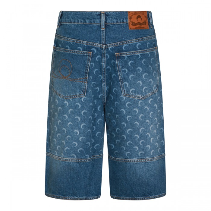 LIGHT BLUE MOON PRINT DENIM... 2