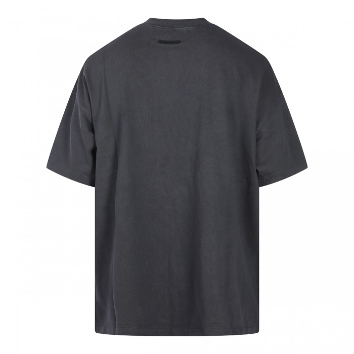 DARK GREY COTTON T-SHIRT 2