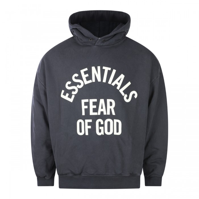 DARK GREY COTTON SWEATSHIRT