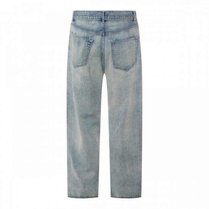 LIGHT BLUE COTTON JEANS 2