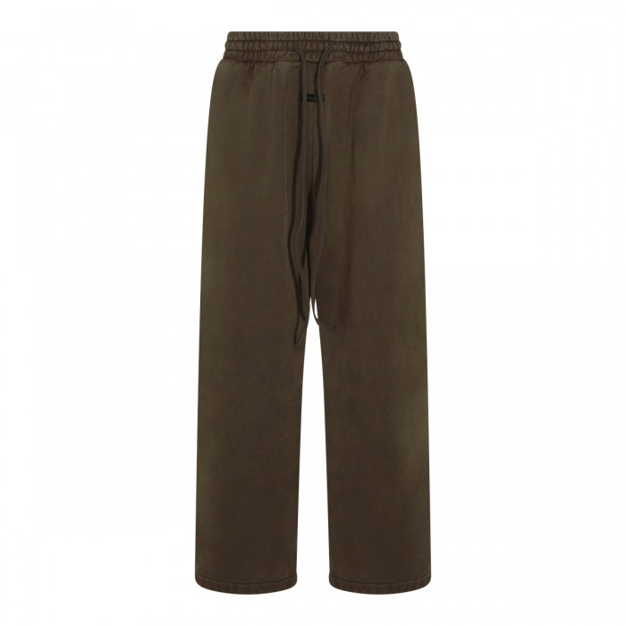 BROWN COTTON PANTS