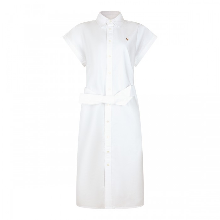 WHITE COTTON DRESS