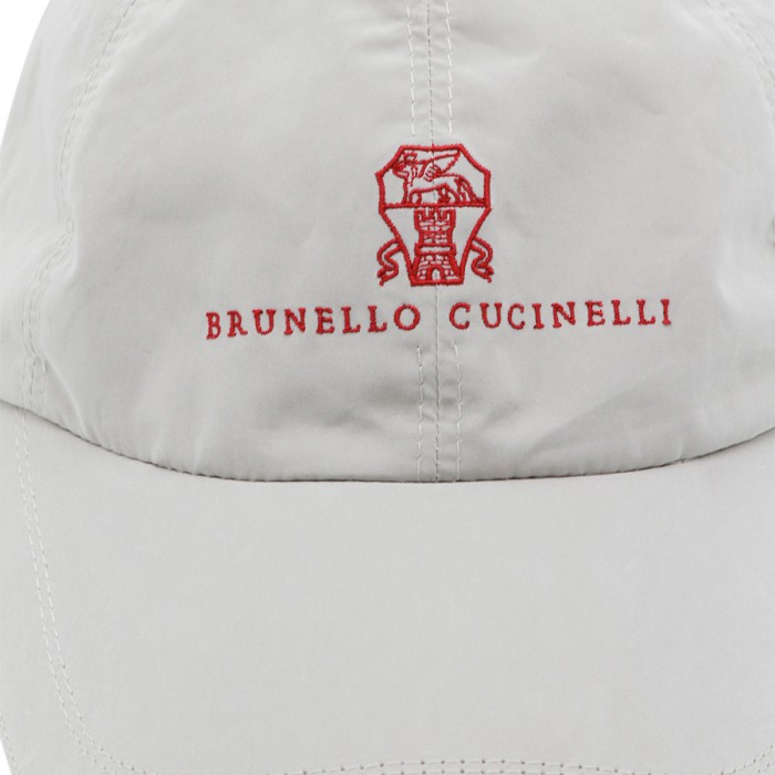 GREY AND RED BASEBALL CAP 2