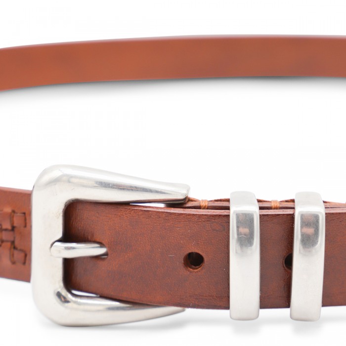 BROWN LEATHER BELT 2