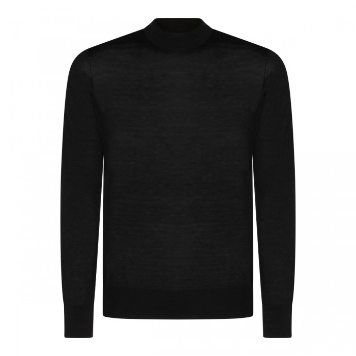 DARK BLUE SILK AND COTTON...