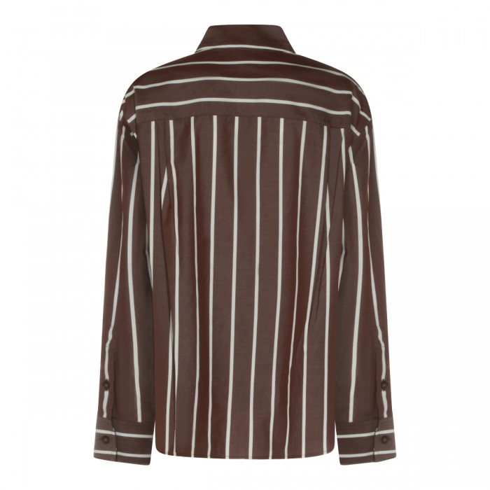 CREAM AND BROWN COTTON... 2