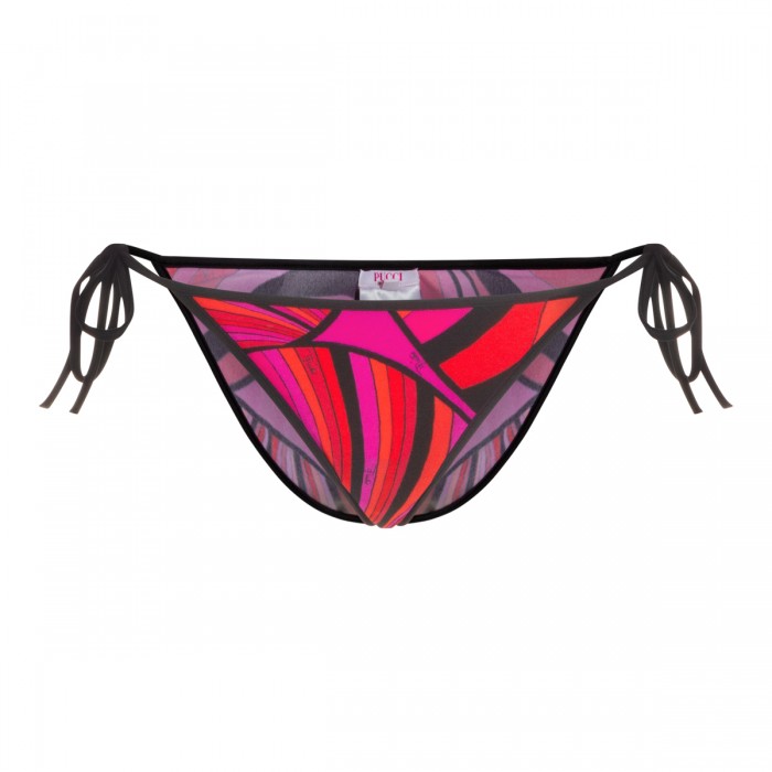 FUCHSIA AND BLACK SLIP