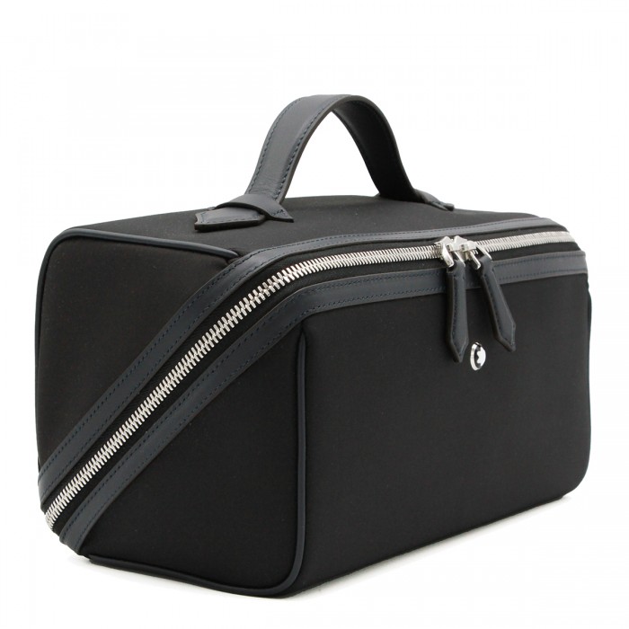 BLACK LEATHER POUCH 2