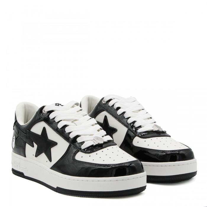 BLACK AND WHITE LEATHER A... 2