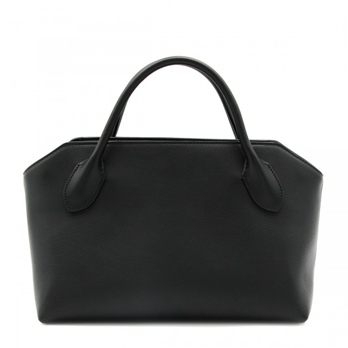 BLACK LEATHER TERRASSE TOP...