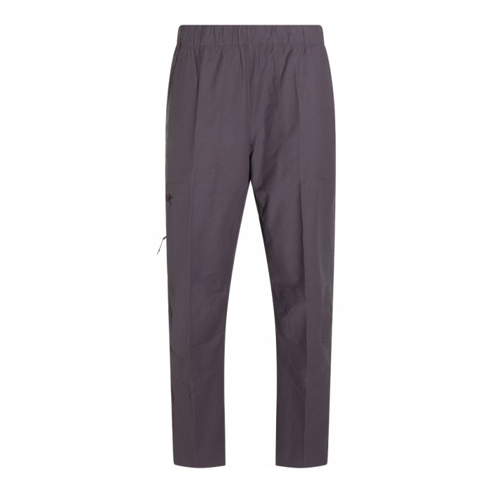 GREY COTTON KRAGG PANT