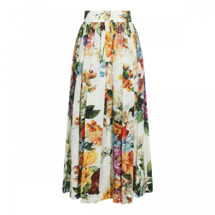 MULTICOLOR COTTON SKIRT 2