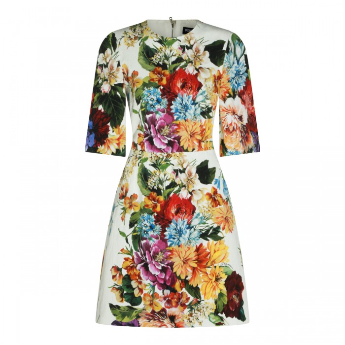 MULTICOLOR COTTON DRESS