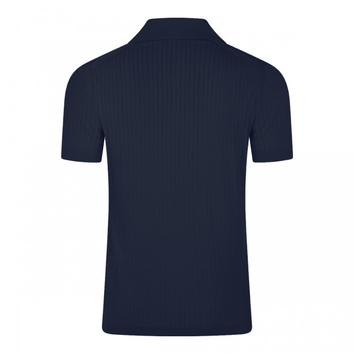 NAVY COTTON POLO SHIRT 2