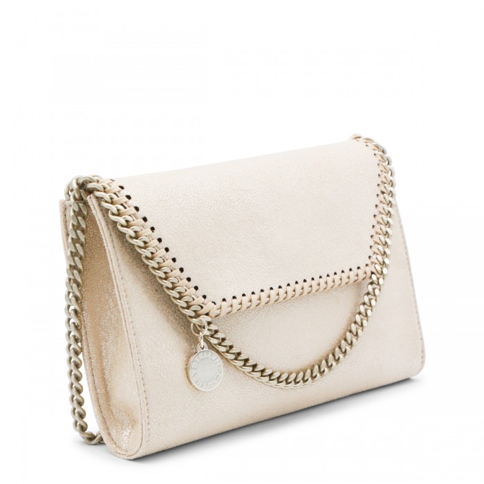 GOLD FAUX LEATHER FALABELLA... 2