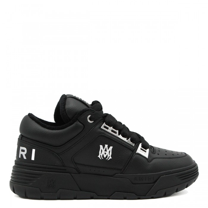 BLACK LEATHER METALLIC MA-1...