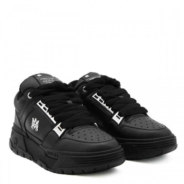BLACK LEATHER METALLIC MA-1... 2