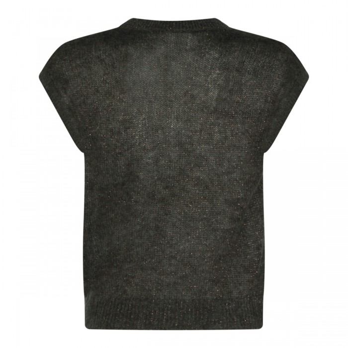 DARK GREY WOOL KNITWEAR 2