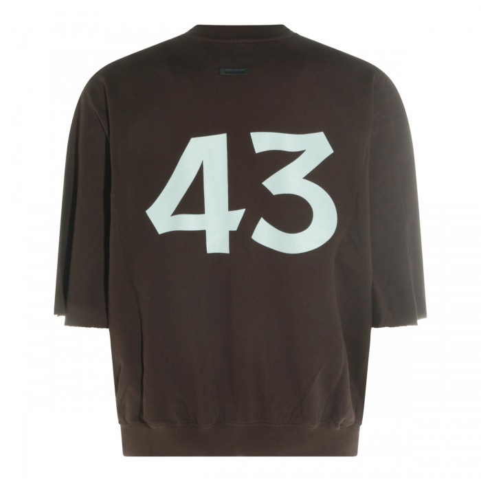 BROWN COTTON T-SHIRT  2