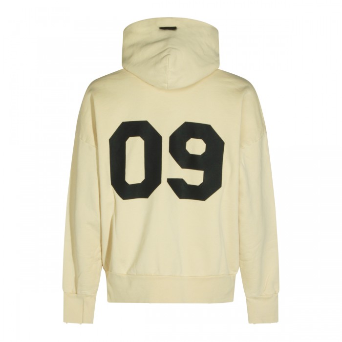IVORY COTTON SWEATSHIRT 2