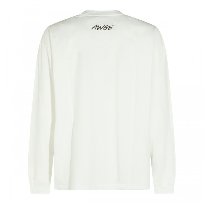 WHITE COTTON T-SHIRT 2